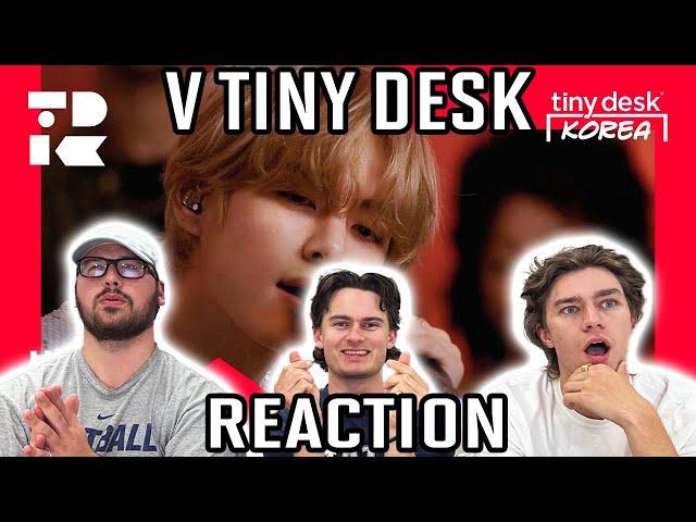 K-POP NEWBIES WATCH BTS V TINY DESK!