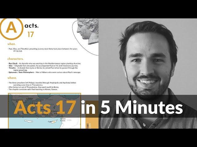 Acts 17 Summary in 5 Minutes - 2BeLikeChrist