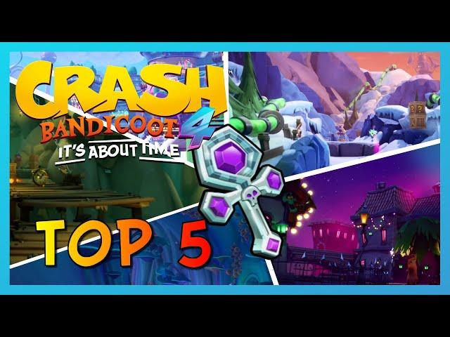 Crash Bandicoot 4 : les 5 pires Reliques de temps Platine / Top 5 hardest Platinum Relics