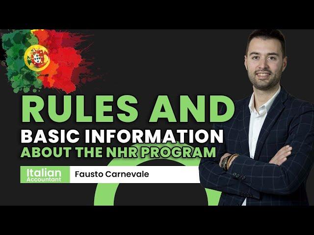 Portuguese Lawyer Interview | NHR Explained (Non Habitual Resident Tax Regime)