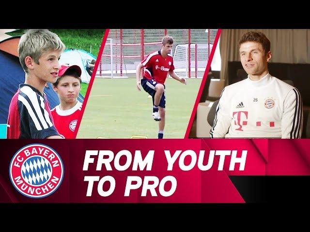 From Youth to Pro - Thomas Müller's Remarkable Career at FC Bayern!