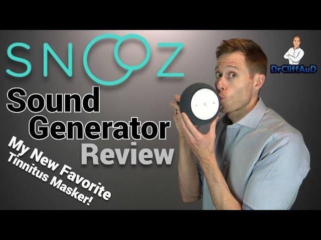 The BEST Tinnitus Masking Device | Snooz White Noise Sound Generator