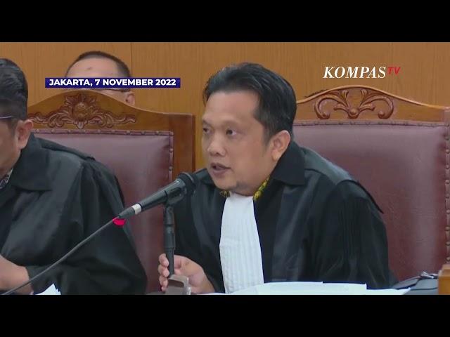 Pertanyakan Anting Saksi, Kuasa Hukum Kuat Maruf Disemprot Hakim  Jangan Tanya yang Tidak Penting!