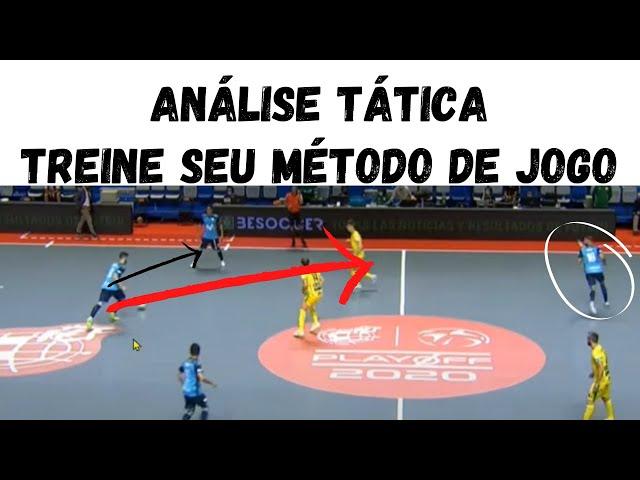 TREINO DE FUTSAL | COMO JOGAR FUTSAL BEM | ANÁLISE TÁTICA DE FUTSAL