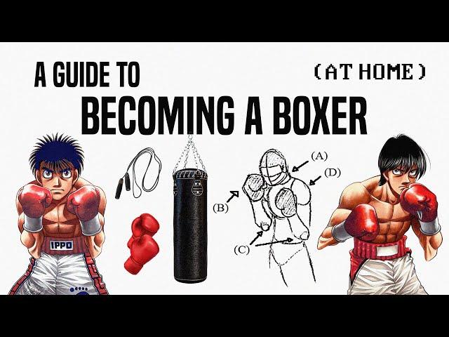 becoming a boxer at home is easy, actually