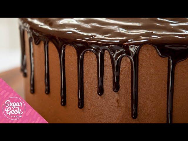 The perfect chocolate ganache drip recipe