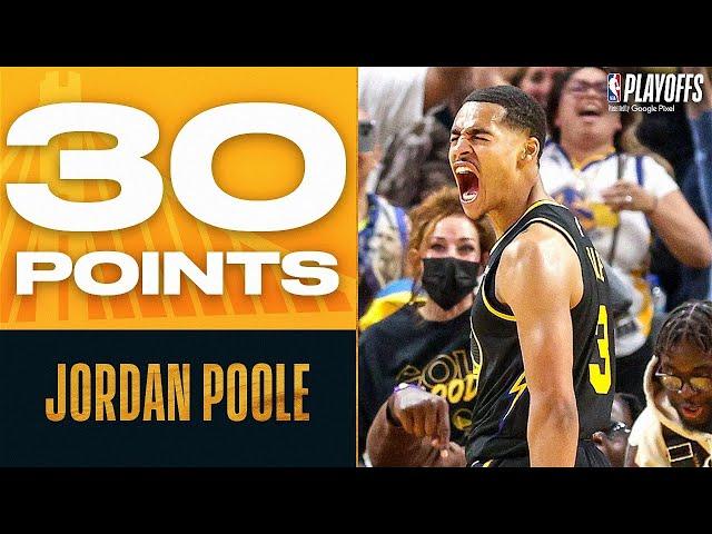 Jordan Poole Erupts For 30 PTS In Warriors Game 1 Win!