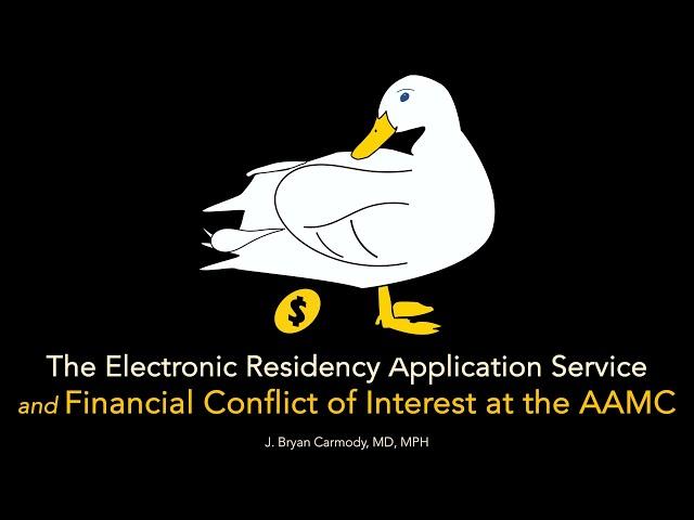 ERAS and Financial Conflict of Interest at the AAMC