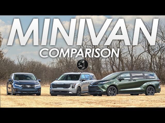 Minivan Shootout | Toyota Sienna vs Honda Odyssey vs Kia Carnival