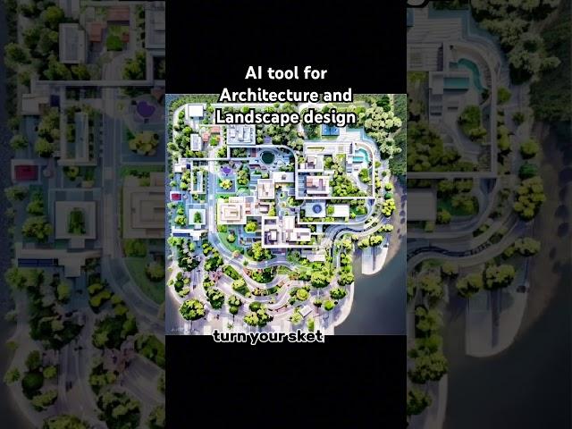 AI tool for architecture and landscape design. #aiarchitecture #architecturedesign #landscapedesign