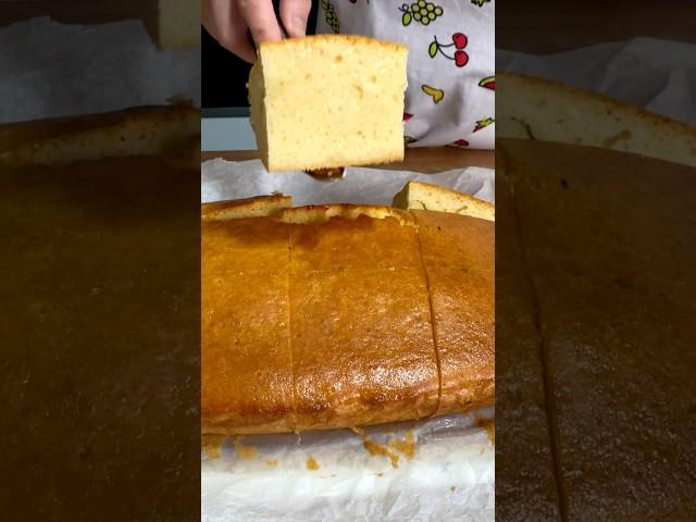 Простой и вкусный молочный бисквит!