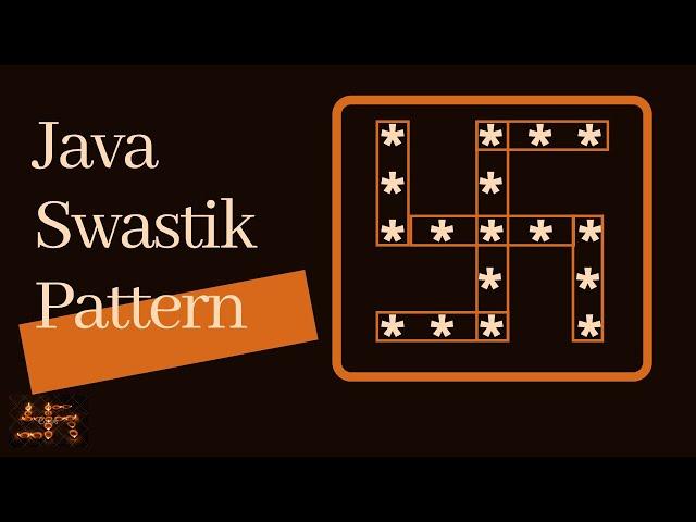 Swastik pattern in Java - using for loop