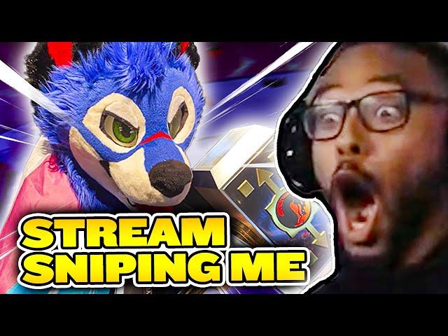 The #1 Mortal Kombat Player was STREAM SNIPING Me! (SonicFox)