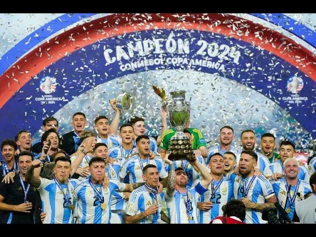 ¡Argentina siempre campeón! final impresionante y volvió a coronarse en la Copa América