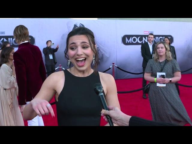 Moon Knight Los Angeles Premiere - Itw Antonia Salib (official video)