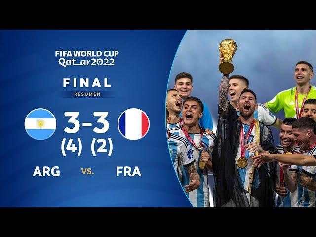 [RESUMEN COMPLETO] ARGENTINA 3 (4) - 3 (2) FRANCIA | FINAL CATAR 2022