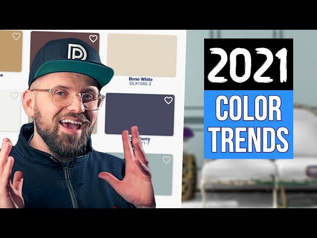 DESIGN TRENDS 2021 | COLOR TRENDS 2021 | THE "BE TRUE" COLOR PALETTE