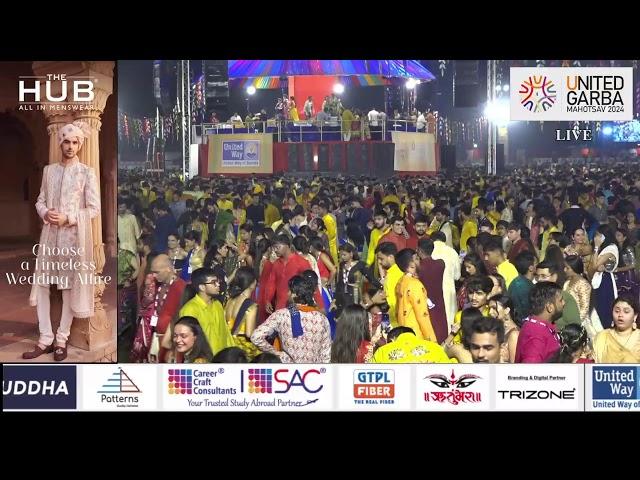 United Way Of Baroda - Garba Mahotsav 2024 By Atul Purohit - Day 1