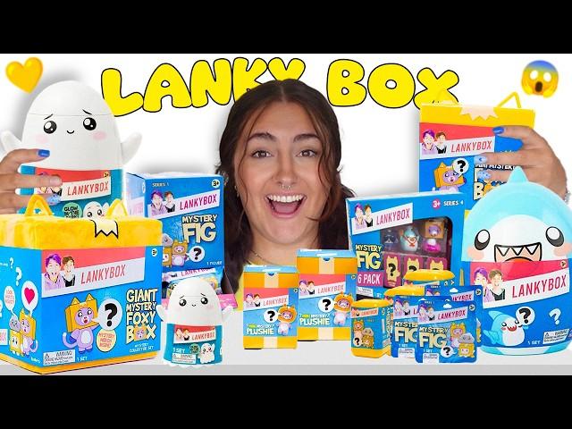 UNBOXING 100 *MYSTERY* LANKY BOX TOYS!*rare finds*