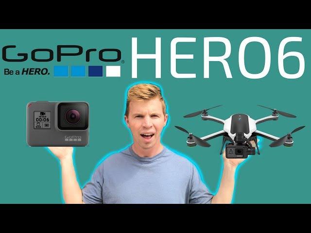 Unboxing & Test of NEW GoPro Hero6 & Karma Drone!!