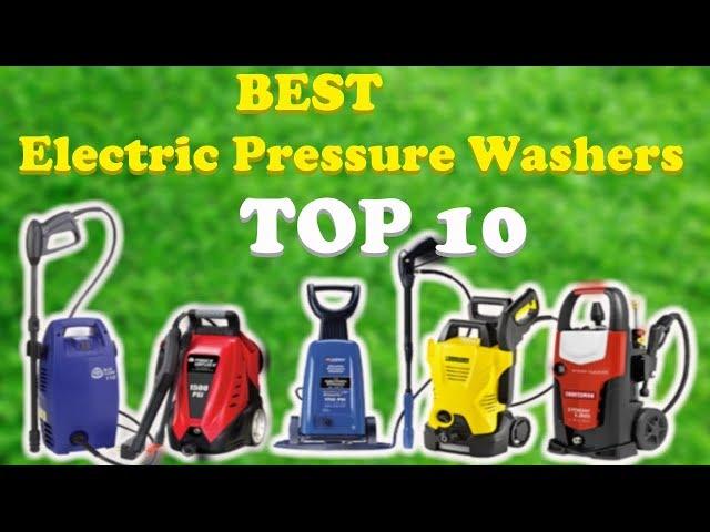 Top 10 Best Electric Pressure Washers 2020