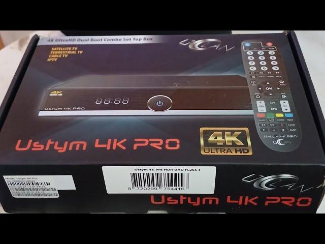 uClan Ustym 4K PRO E2 multiboot Kutu Açılışı Menü İnceleme