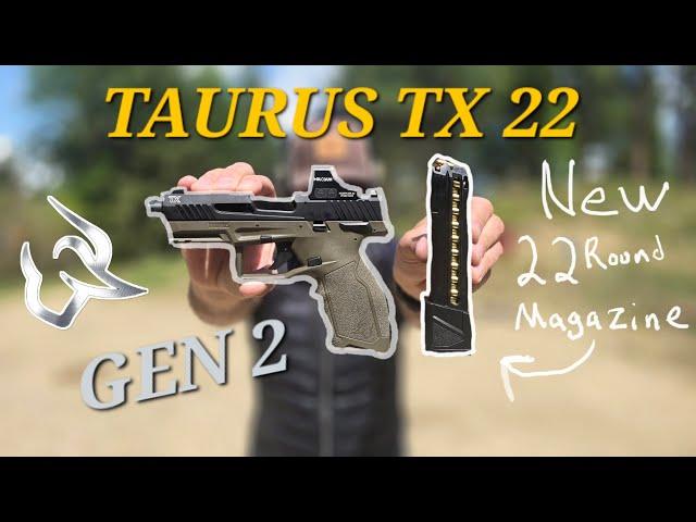 (NEW 2024)Taurus TX 22 T.O.R.O REVIEW