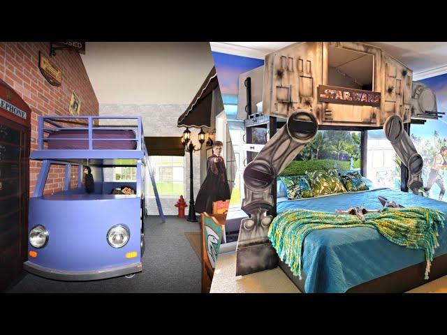 The Star Wars & Harry Potter Themed Vacation House In Florida | Jabba The Hutt’s Palace Home Theater