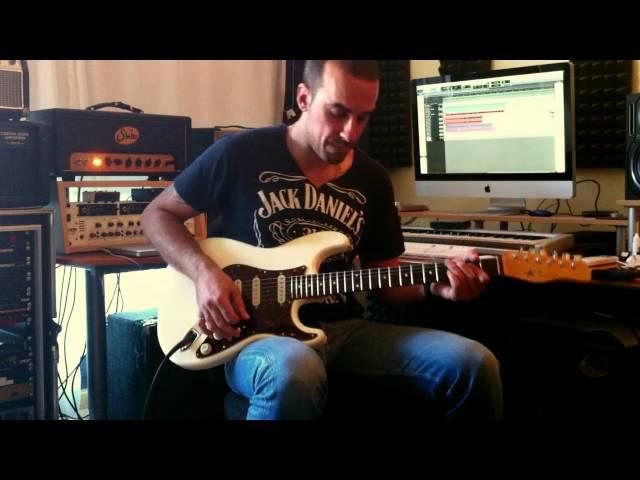 Demo 2 AFJ Custom Guitars Classic Strat Vintage White  con Javi Arpa " Near My"