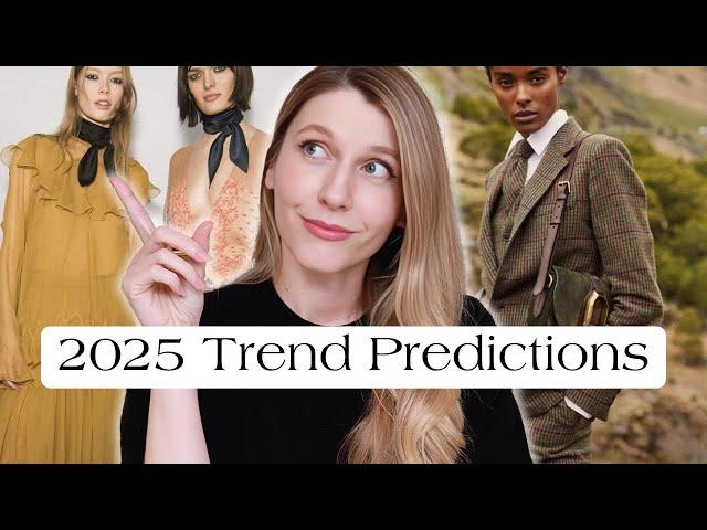 2025 FASHION TRENDS