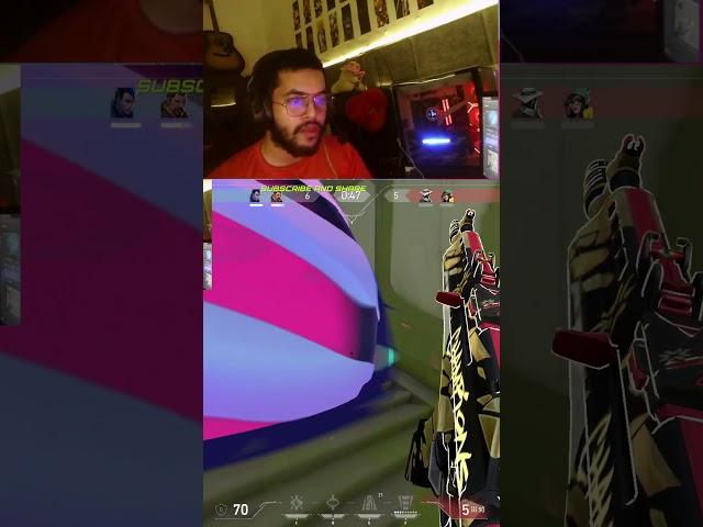 Watch this insane Ace by breach #valorant #streamer #valorantclips
