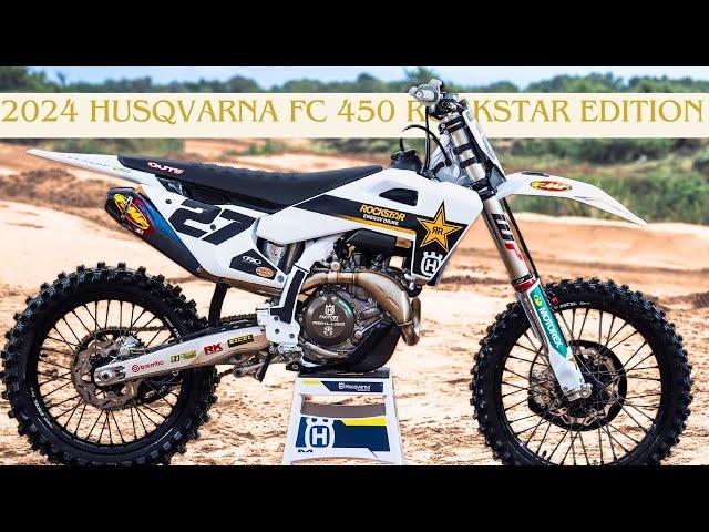 2024 Husqvarna FC 450 Rockstar Edition: Ultimate Motocross Machine | Detail Review