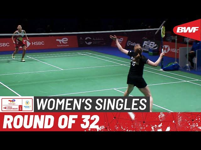 TotalEnergies BWF World Championships 2021 | Michelle Li (CAN) [10] vs Julie Dawall Jakobsen (DEN)