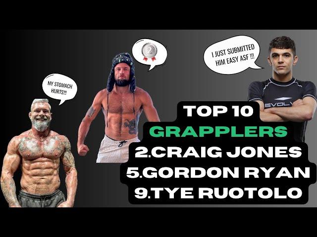 Top 10 No Gi Grapplers Tier List 2024