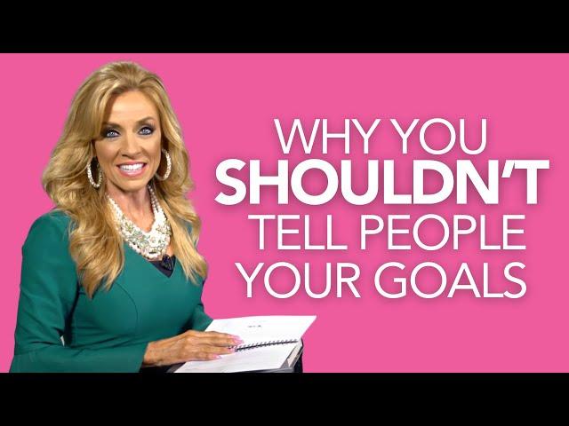 2025: Why You Shouldn’t Tell People Your Goals