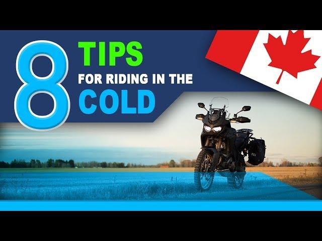 8 Tips for riding your motorcycle in winter or simply cold weather