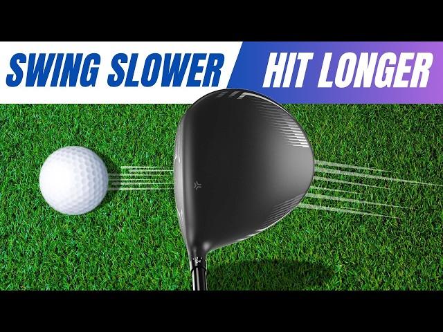 How To Swing The Driver Correctly - Swing Slower Hit The Golf Ball Longer