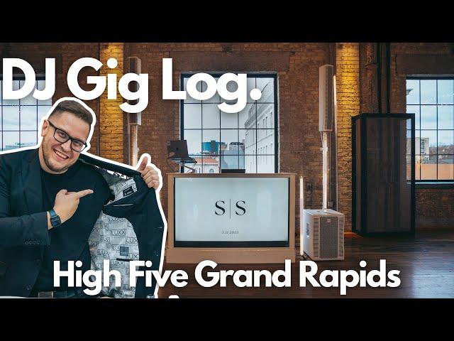 DJ Gig Log | Wedding At The High Five In Grand Rapids