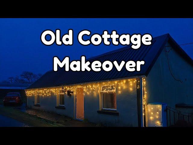 Making this Abandoned Cottage my Home for Christmas - Ep 95