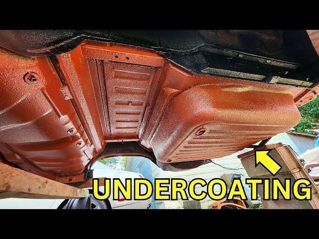 Restoring The Rear Floor Pans With Tinted Bedliner - 1962 Chevrolet Belair Wagon