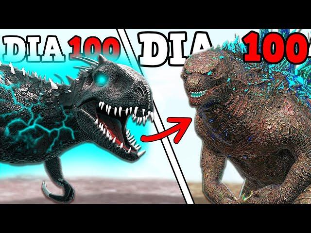 O GIGANTE INDOMINUS ZILLA REX ENFRENTOU TODOS OS KAIJUS DO ARK! O NOVO REI DOS KAIJUS!