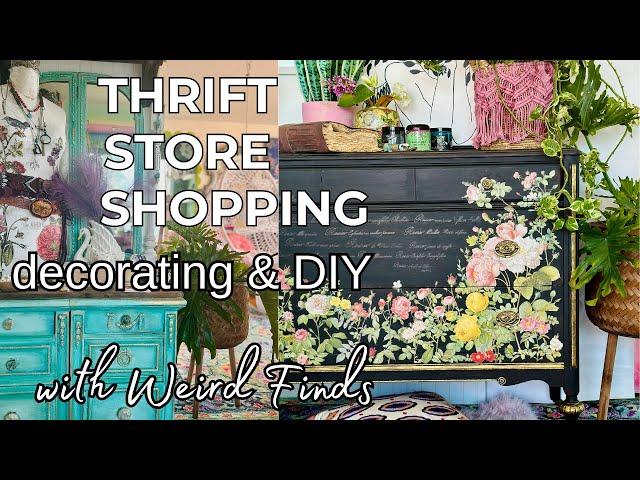 Weird Quirky Decorating & DIY  from 5 Thrift Stores