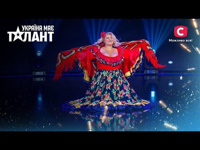 The largest breasts of Ukraine – Ukraine's Got Talent 2021 – Episode 1 | FIRST CASTING