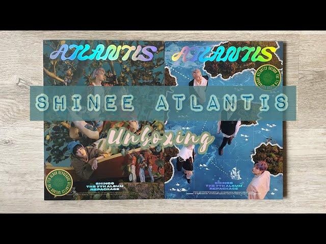  Распаковка альбома SHINee (샤이니) Atlantis // SHINee Unboxing 