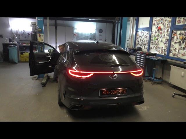 KIa Proceed GT Klappenauspuff Umbau Stage 3 by HDH-Concepts Teilen