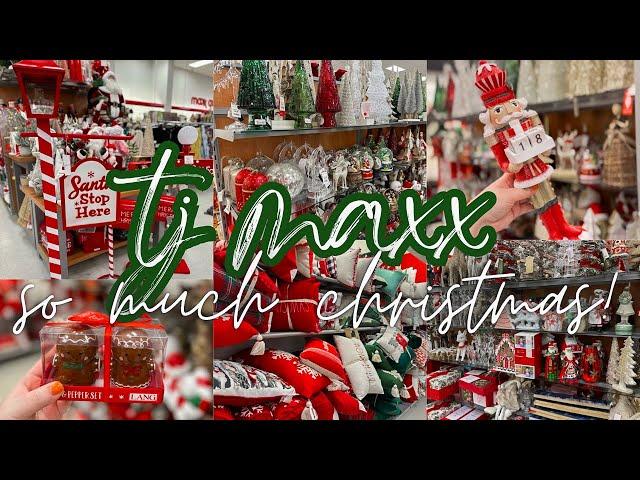 2023 TJ MAXX CHRISTMAS DECOR SHOP WITH ME | NEW 2023 CHRISTMAS DECOR @ TJ MAXX!