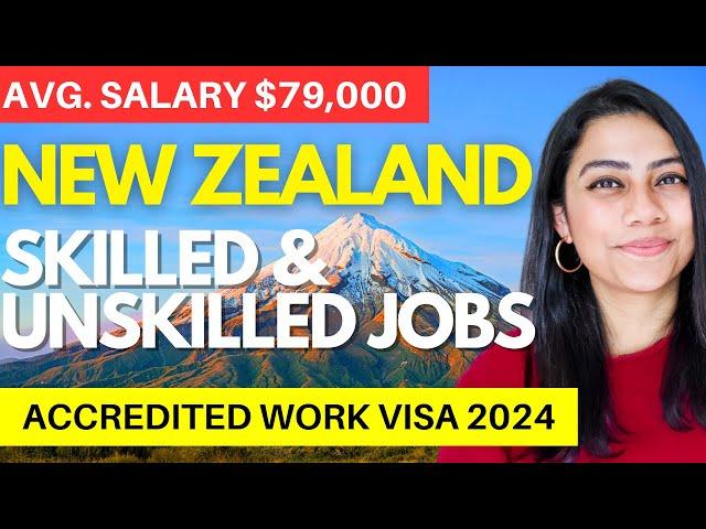 Get SPONSORED SKILLED & UNSKILLED JOB in New Zealand 2024 | Where to move if not UK