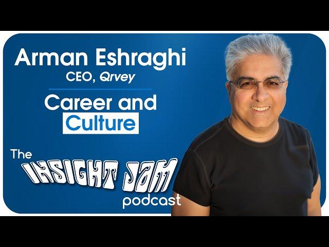 Arman Eshraghi on Career and Culture