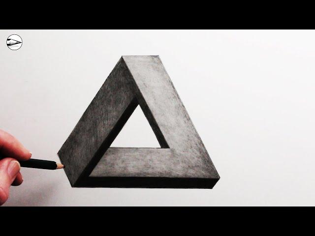 Draw The Impossible Triangle in just 5 Minutes!