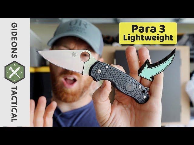 Its Good but How Good? Spyderco Para 3 Lightweight